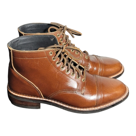 Thursday Everyday Ankle Boots Mens Size 10 D Leather SBR - Picture 2 of 10